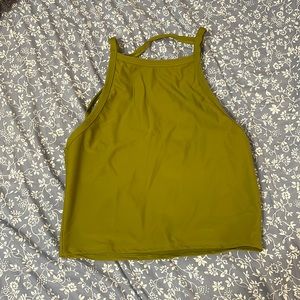 Kortni Jean tank open back swim top